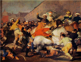 1808 - Francisco Goya - Lotta contro i Mammelucchi -