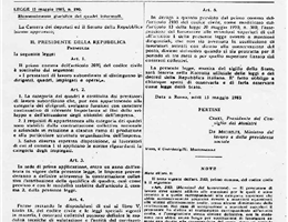 Legge 13/05/1985, n. 190 - Riconoscimento giuridico dei quadri intermedi.