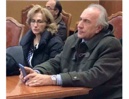 Marisa Arcuri con l'avv. Gian Paolo Stanizzi.
