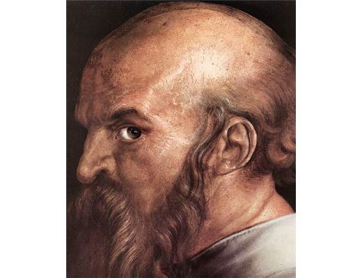 I quattro apostoli di Dürer (particolare)