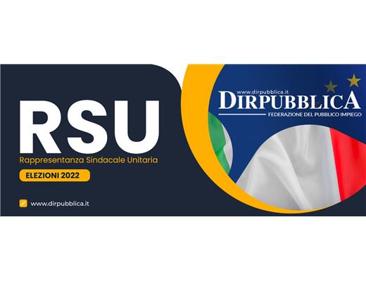 RSU 2022 - Logo ufficiale DIRPUBBLICA