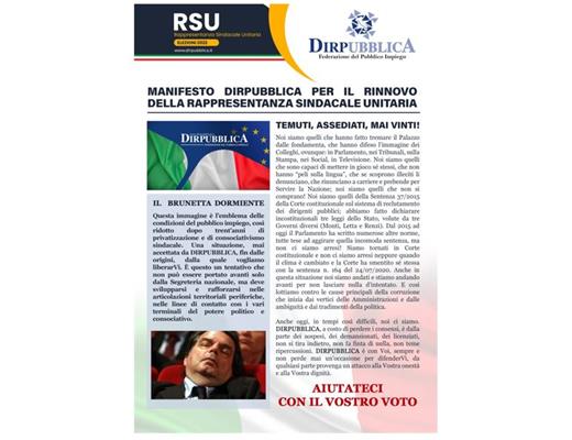 Il manifesto elettorale 2022