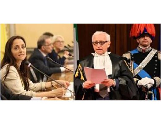 I presidenti Rosanna De Nictolis e Domenico Giordano