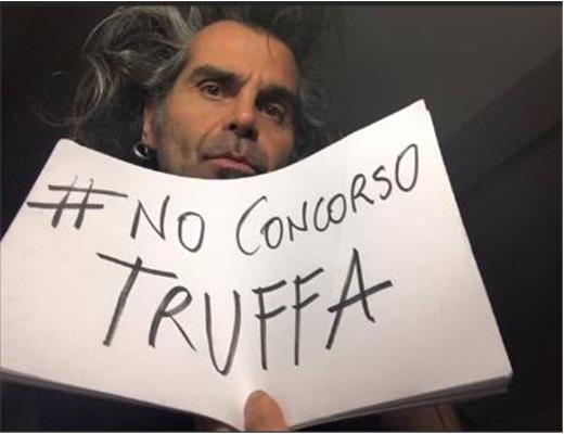 Piero Pelù - No a concorsi truffa.