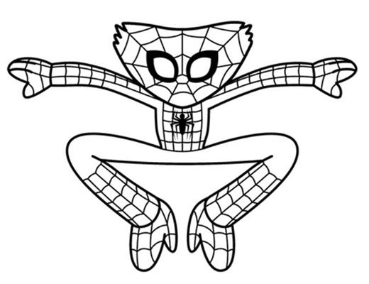 Huggy Wuggy Spider-Man